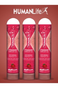 Human life HumanLife 125 ml Çilek Aromalı Kayganlaştırıcı Jel Ekonomik Paket