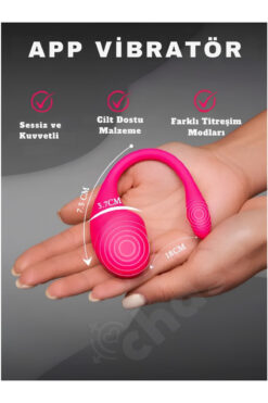 Chase Kadınlar Için Seks Oyuncakları Telefon Kumandalı Titreşimli Kablosuz Vibratör