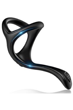 Lolita Shop Esnek Yüksek Kaliteli Silikon Dokuda Perine Uyarıcılı Testis Ve Penis Halkası