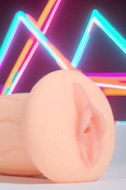 LOVEX Ten Dokusunda Suni Vajina Gerçekçi Silikon Yapay El Vajinası 14 Cm Realistik Takma Erkek Mastürbatör