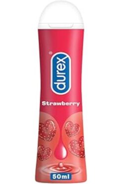 NZM TİCARET Play Çilek Hazzı Kayganlaştırıcı Jel 50 Ml