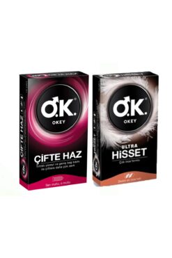 Okey Çifte Haz 10'lu Ve Ultra Hisset 10'lu 2'li Set