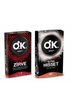Okey Prezervatif Ultra Hisset 10 Lu + Zirve 10 Lu