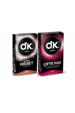 Okey Prezervatif Ultra Hisset 10 Lu + Çifte Haz 10 Lu