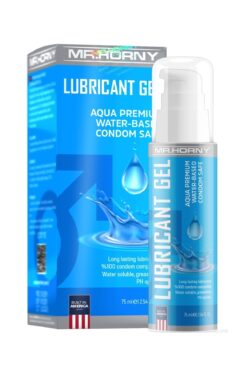 Mr.Horny Natural Kayganlaştırıcı Jel Masaj Jeli Su Bazlı 75 ml Natural Lubricant Massage Gel Water Based
