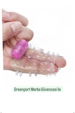 Greenport Mastürbatör Vibratör Titreşimli G Noktası Klitoris Parmak Vibratörü Sex Oyuncak Erotik Shop