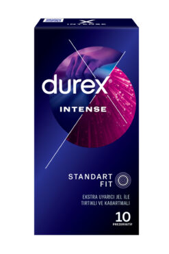 Durex Intense Prezervatif 10'lu - (SKT: 08/2028)