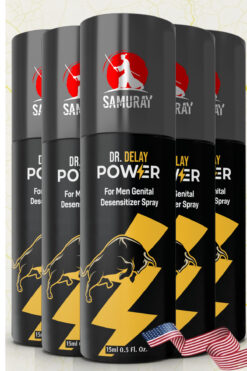 SAMURAY America'dan İthal Ekstra Etkili Yeni Formül 5'li Geciktiricili Sprey Seti