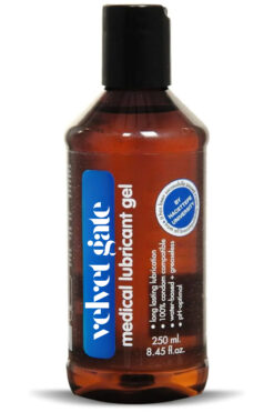 VELVET GATE Pratik Basma Kapaklı Sade Kokusuz Su Bazlı Kayganlaştırıcı Jel 250 ml