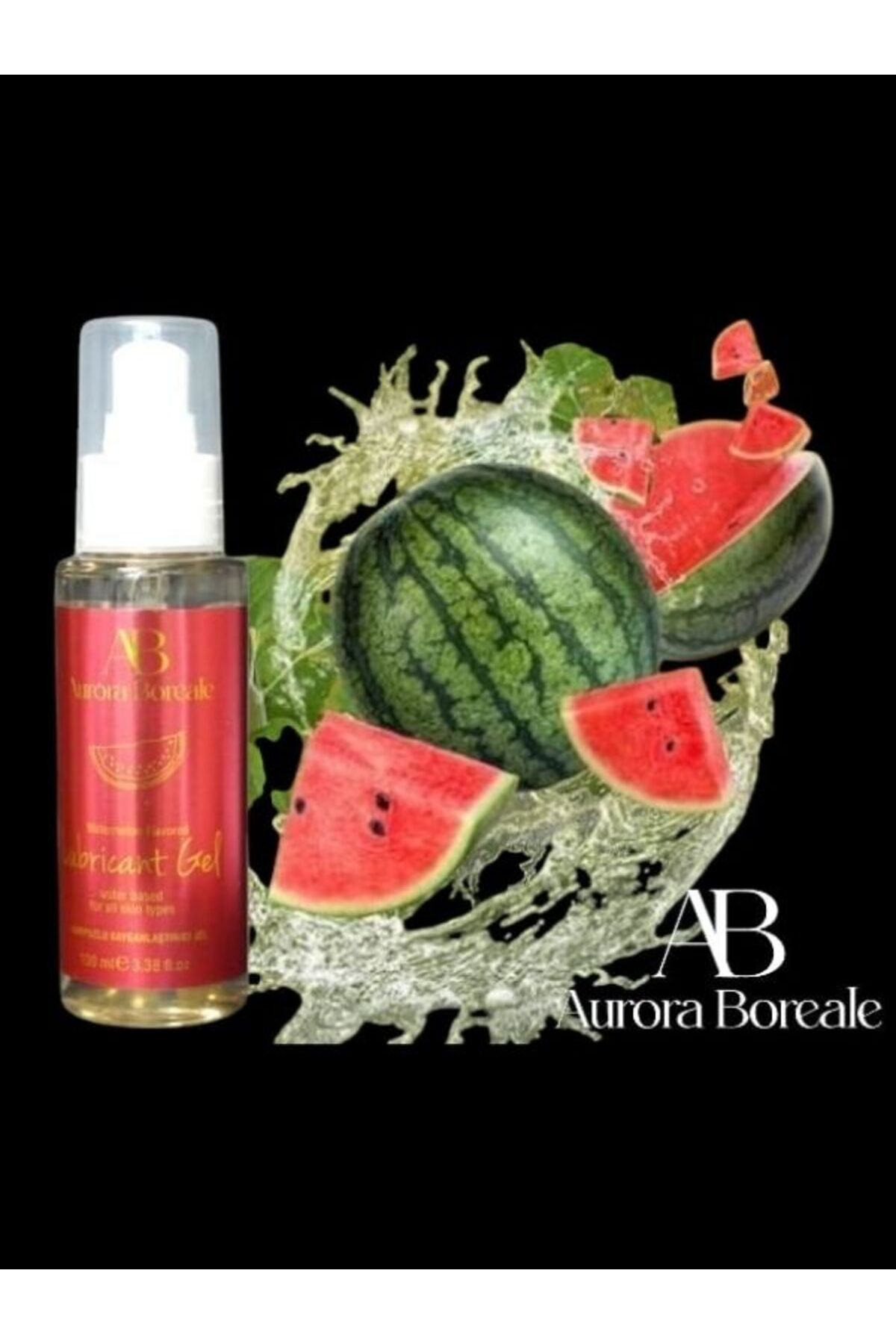 Genel Markalar Aurora Boreale Karpuz Aromalı Kayganlaştırıcı Jel 100 ML - Görsel 2