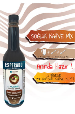 ESPERADO ÇABUK KAHVE Fındık Aromalı Soğuk/SICAK Kahve 750 ml