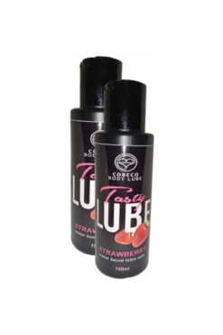 Genel Markalar Cobeco Strawberry Tasty Lube 100Ml Su Bazlı Çilek Aromalı 2 Adet