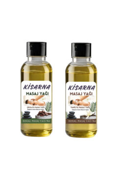 Kisarna Uyarıcı Masaj Yağı 50 Ml Çikolata Ve 50 Ml Vanilya Kokulu 2 Li Set