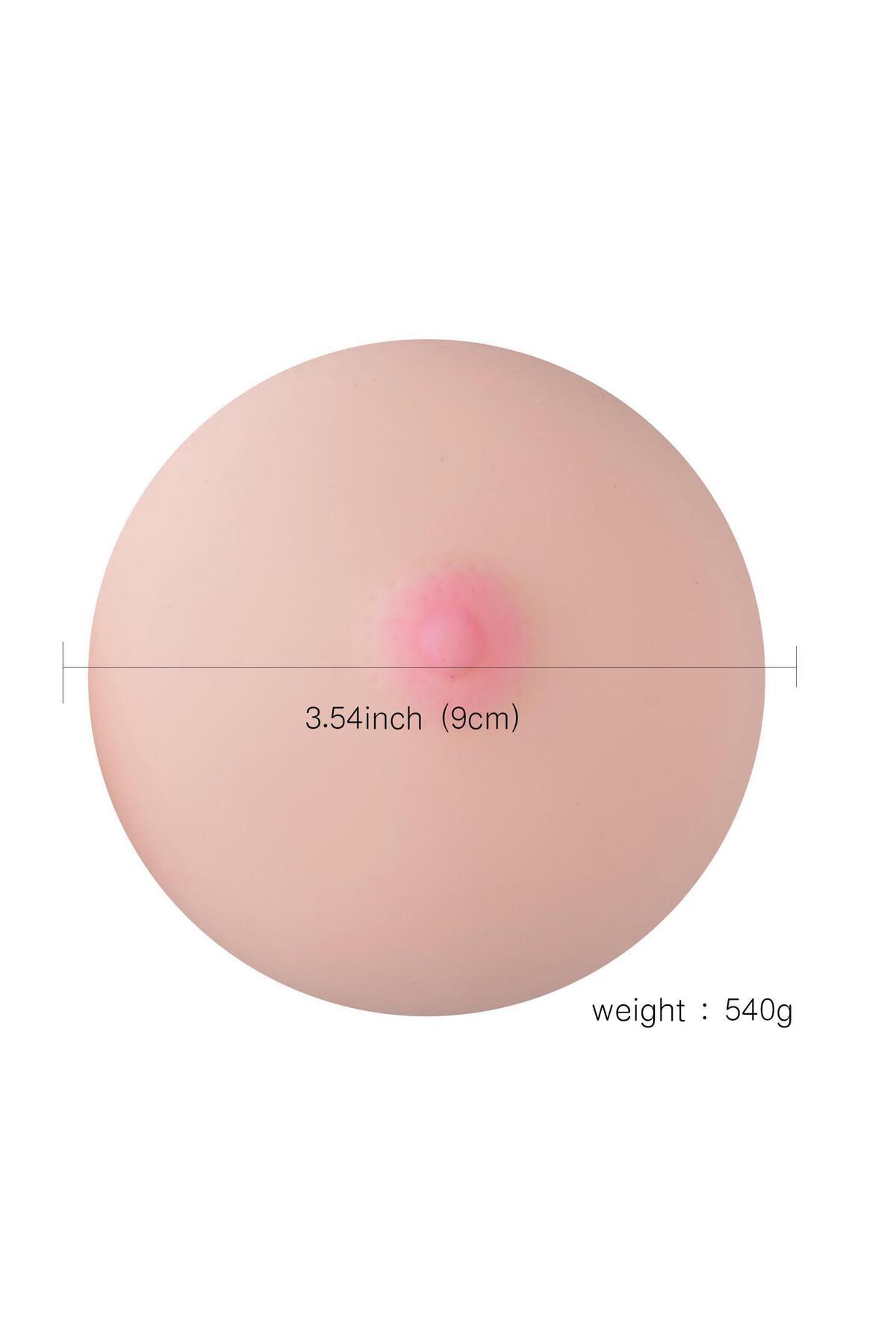 Lolita Shop Realistik Çiftli Kadın Göğüsü Ultra Yumuşak Gerçekçi Ten Dokusunda İkili Yapay Göğüs - Görsel 3