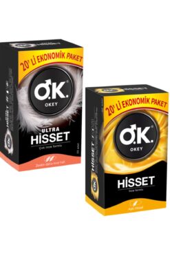 Okey Hisset 20li + Ultra Hisset 20li Toplam 40 Adet