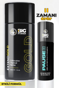 BİG POWER 45ml Geciktiricili Sprey ve 16ml Ürün Seti
