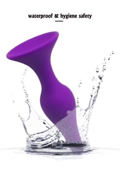 Genel Markalar CasalovaX Vantuzlu Anal Plug Genişletici Alıştırıcı Seks Oyuncağı Mor Boğumlu