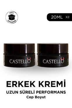 Castello 2’Li Erkek Kremi Uzun Süren Deneyim-For Men Premium Cream 40ml