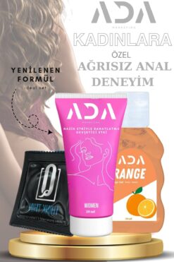 Ada Marketing Kadınlara Özel 50 ml Jel Ve Rahatlatıcı Krem Seti – Anal Konfor Için Destekleyici Formül