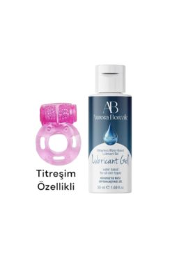 AuroraBoreale Sade Su Bazlı 50 Ml Kayganlaştırıcı Lubricant Gel Titreşimli Penis Halkası