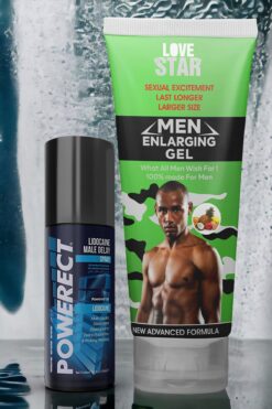 Love Star Almanya'dan Gelen Güç: 50 ml Büyütücülü Krem ve 16 ml Sprey