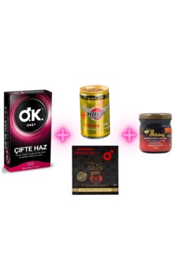 Nitro Ok Çifte Haz 10'lu + 48 Hours Çikolata + Içecek + Ginseng Macun 43gr
