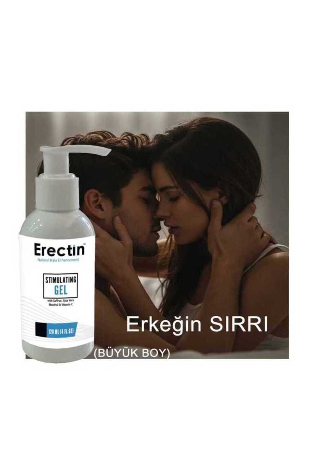 CİTY ZONE Erectin Natural Male Enhancement Gel / Erkeklere Özel Geliştirici Jel 120 ML X 3 Adet - Görsel 3