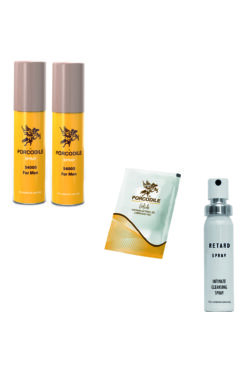 Porcodile 2 Adet Sprey - Tekli Jel Ve Retard Sprey