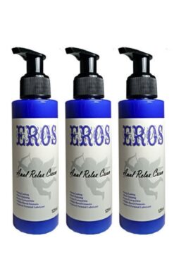 Eros Anal Cream 125ml Anal Kayganlaştırıcı Krem 3 Adet
