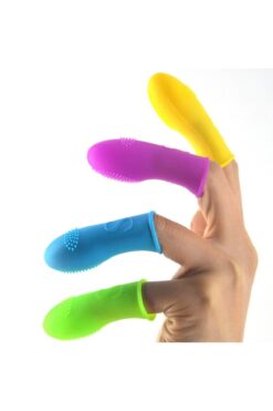 Do it Love Tırtıklı Klitoris Uyarıcı Parmak Mastürbatör - Kadınlar İçin - Parmak Dildo