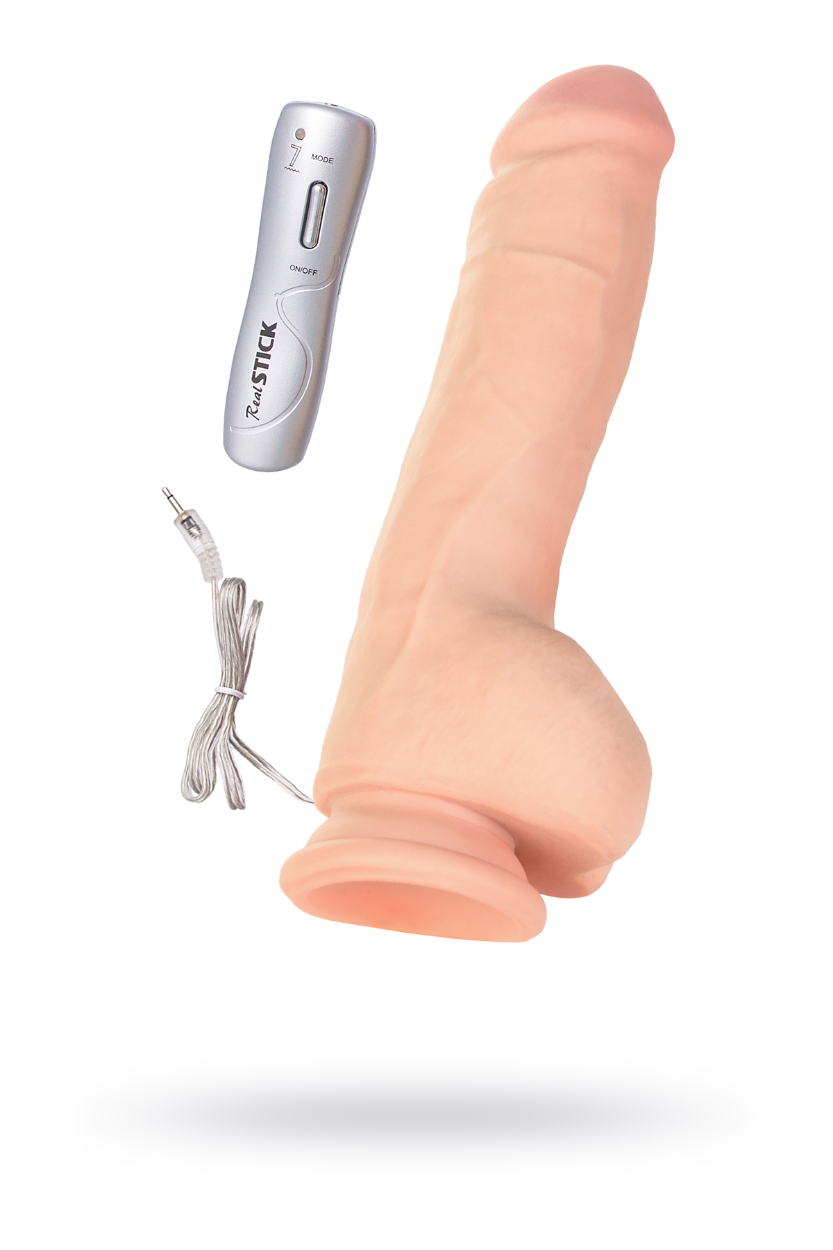 Genel Markalar RealStick Elite Ulric Rotator, TPR, çıplak, 17 cm - Görsel 2