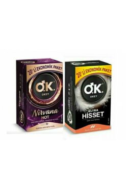 Okey Prezervatif Nirvana Hot 20 li + Ultra Hisset 20 li