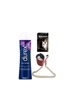 Durex Extreme AnalJel 50 ml + Kırmızı Deri Tasma + Hediye