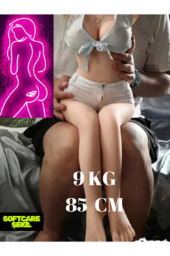 softcare şekil Silikon Vücut Modeli (Bacaklı) Yarım Gövde