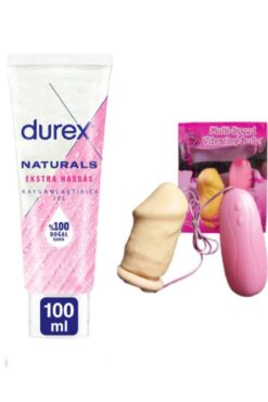 Durex Naturals Exstra Hassas Kayganlaştırıcı Jel 100 ml Sınırsız 100 Kullanımlı Titreşimli Prezarvatif