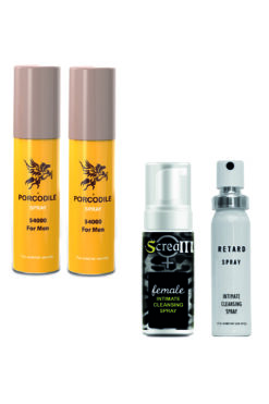 Porcodile 2 Adet Sprey - Scream Female Sprey Ve Retard Sprey