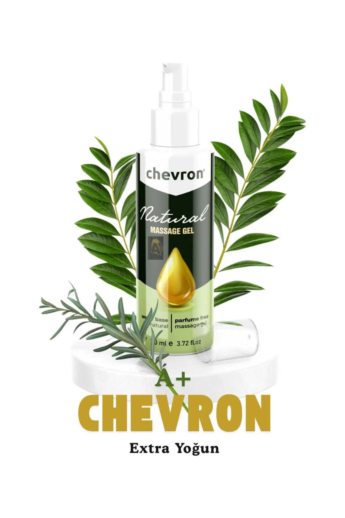 chevron 110 ML Doğal Su Bazlı Extra Kayganlaştırıcı Jel + Şeffaf Tırtıklı Penis Kılıfı - Görsel 2