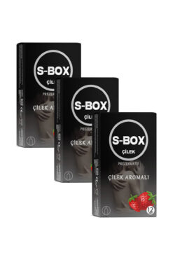SBOX S-BOX 3'lü Paket - Çilek Aromalı