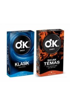 Okey Prezervatif Klasik 10 Lu + Sıcak Temas 10 Lu