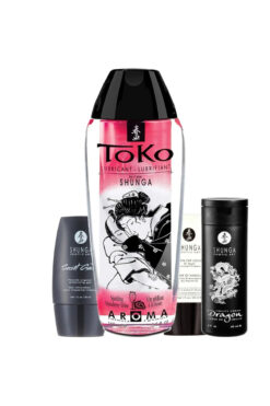 Shunga Erotica Art Naughty Kit Çiftlere Özel Kayganlaştırıcı Set