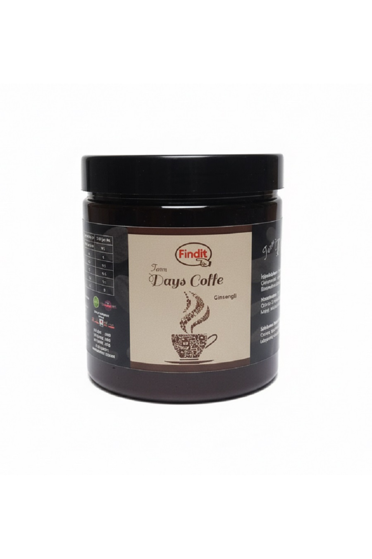 Findit Form Dayss Coffee-Ginsengli 100 gr