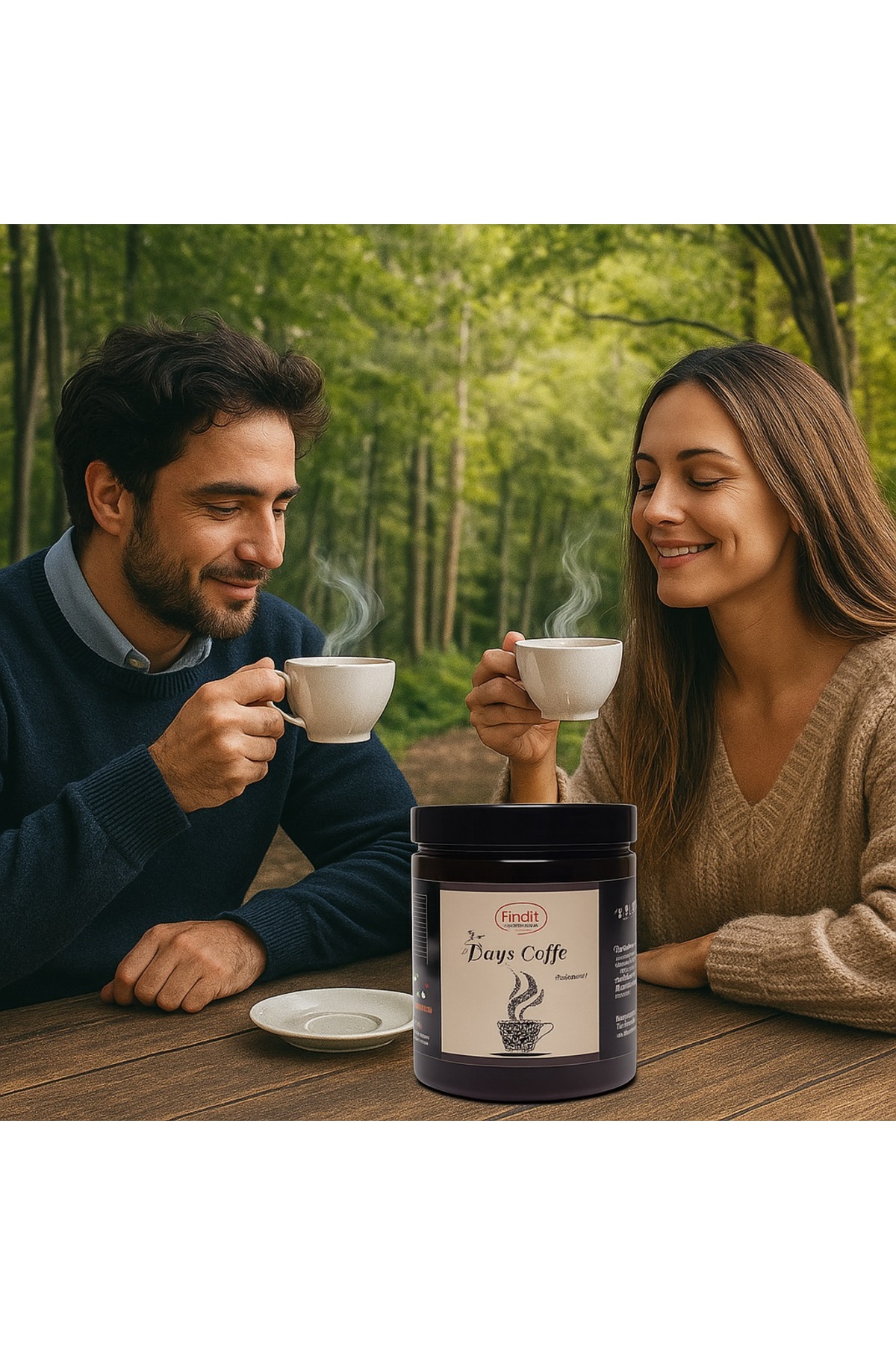 Findit Form Dayss Coffee-Ginsengli 100 gr - Görsel 3