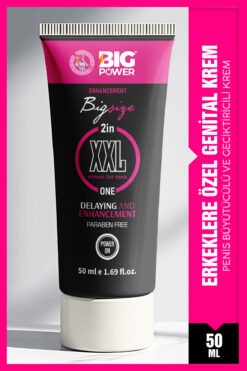 BİG POWER Geciktiricili Krem 2 si 1 Arada Özel Formül
