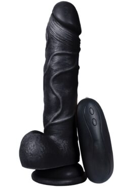 Lolita Shop Siyah Beast Sexy 20 Cm 10 Fonksiyonlu Titreşimli Realistik Penis