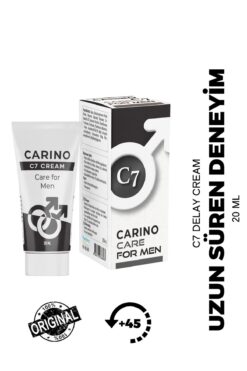 Carino E Bella C7 Care For Man Erkek Kremi 20ml - Etkili Formül - Long Time