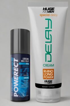 HUGE MEN Etkili Set Penis ve Geciktiricili Etkili 16 ml Sprey