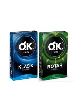 Okey Klasik 10'lu Ve Rötar 10'lu 2'li Set