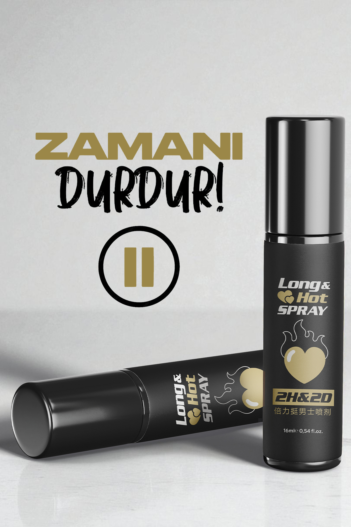 BİG POWER Long Hot Spray Geceler Artık Daha Uzun Geciktiricili Erkeklere Özel Sprey - Görsel 2