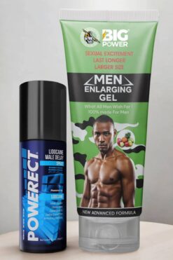 BİG POWER 50 ml Penis Büyütücülü ve Geciktiricili 16 ml Sprey Süper Set