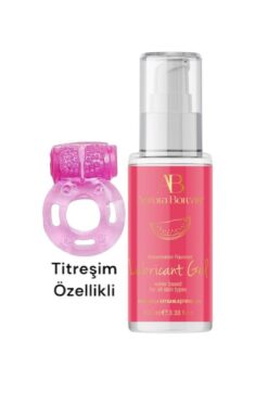 AuroraBoreale Karpuzlu 100 Ml Kayganlaştırıcı Jel ve Titreşimli Penis Halkası seti
